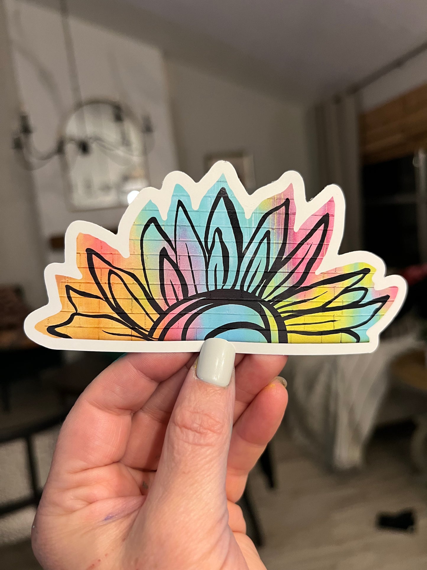 Rainbow Sunflower