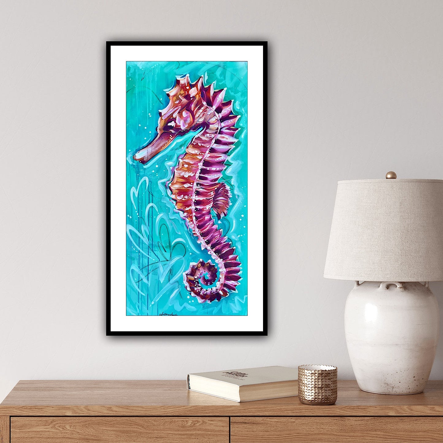 Under The Sea Paper Print