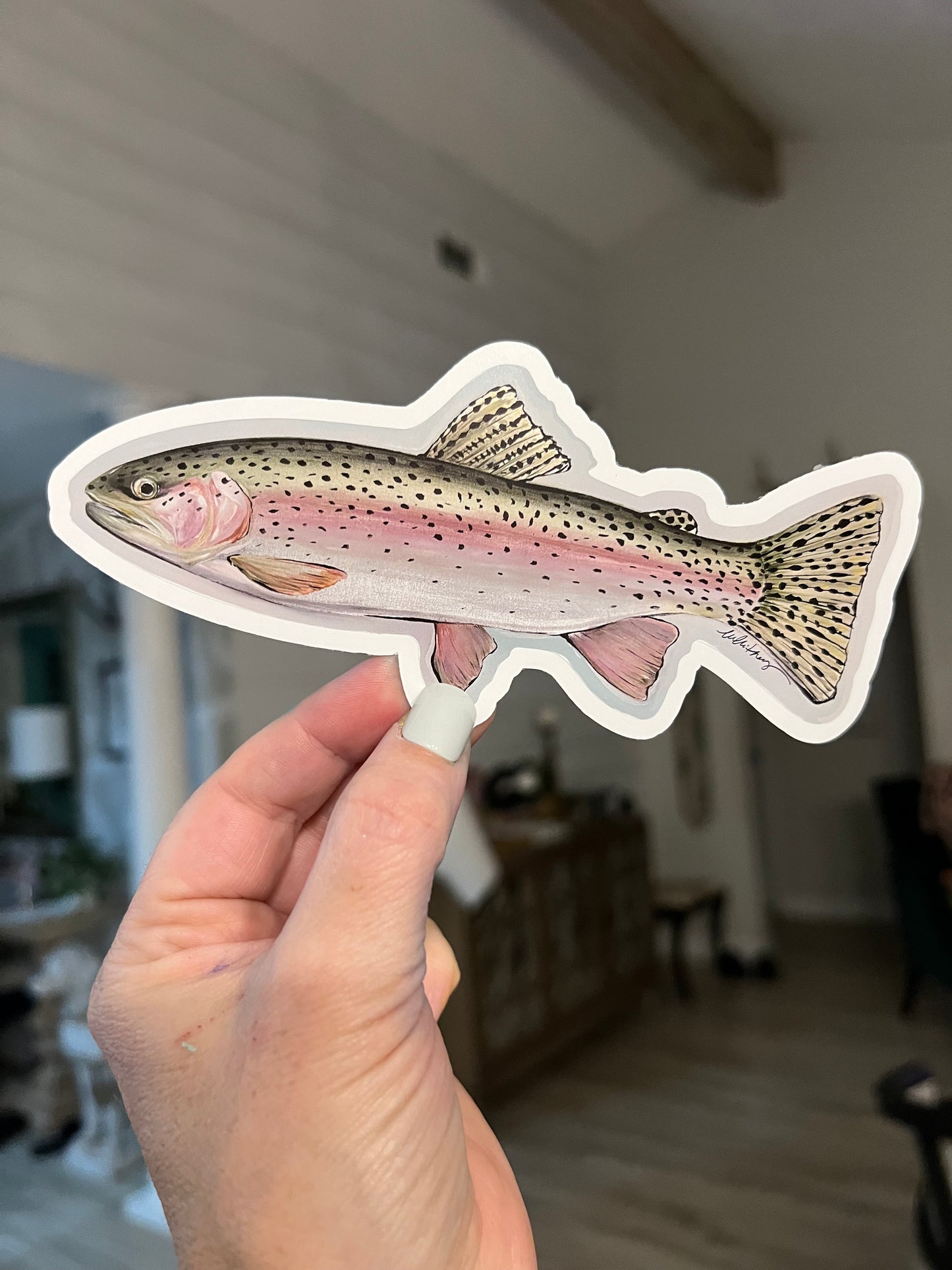 Rainbow Trout Sticker