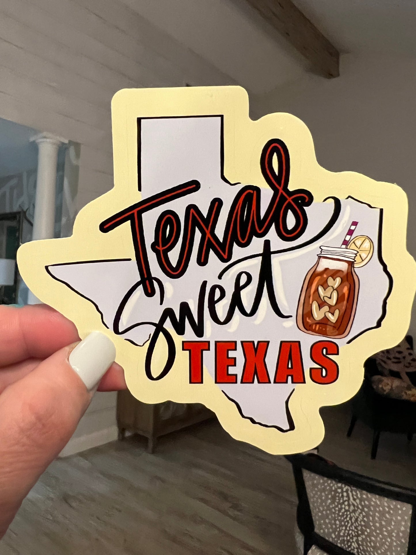 Texas Sweet Tea, Texas Sticker