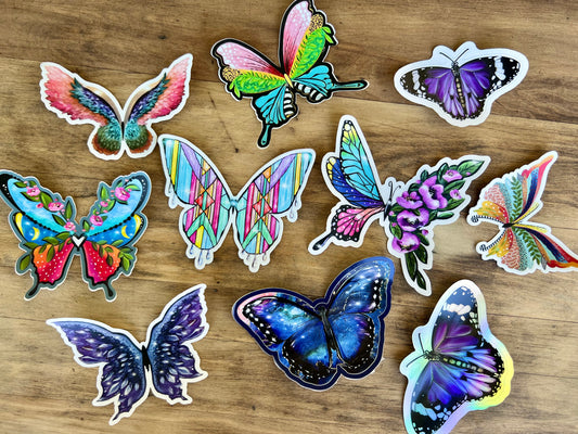 Fly Fearlessly Sticker Collection