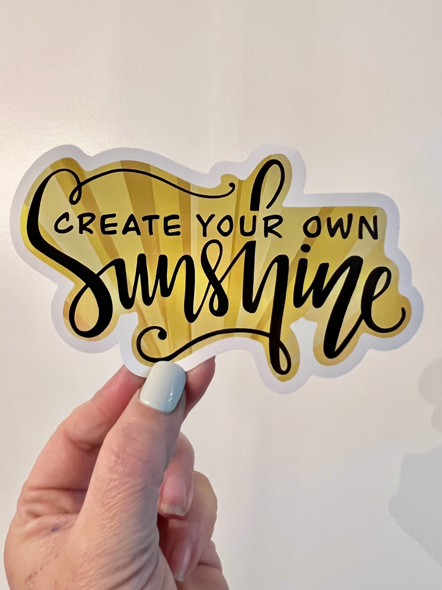 Create Your Own Sunshine Sticker