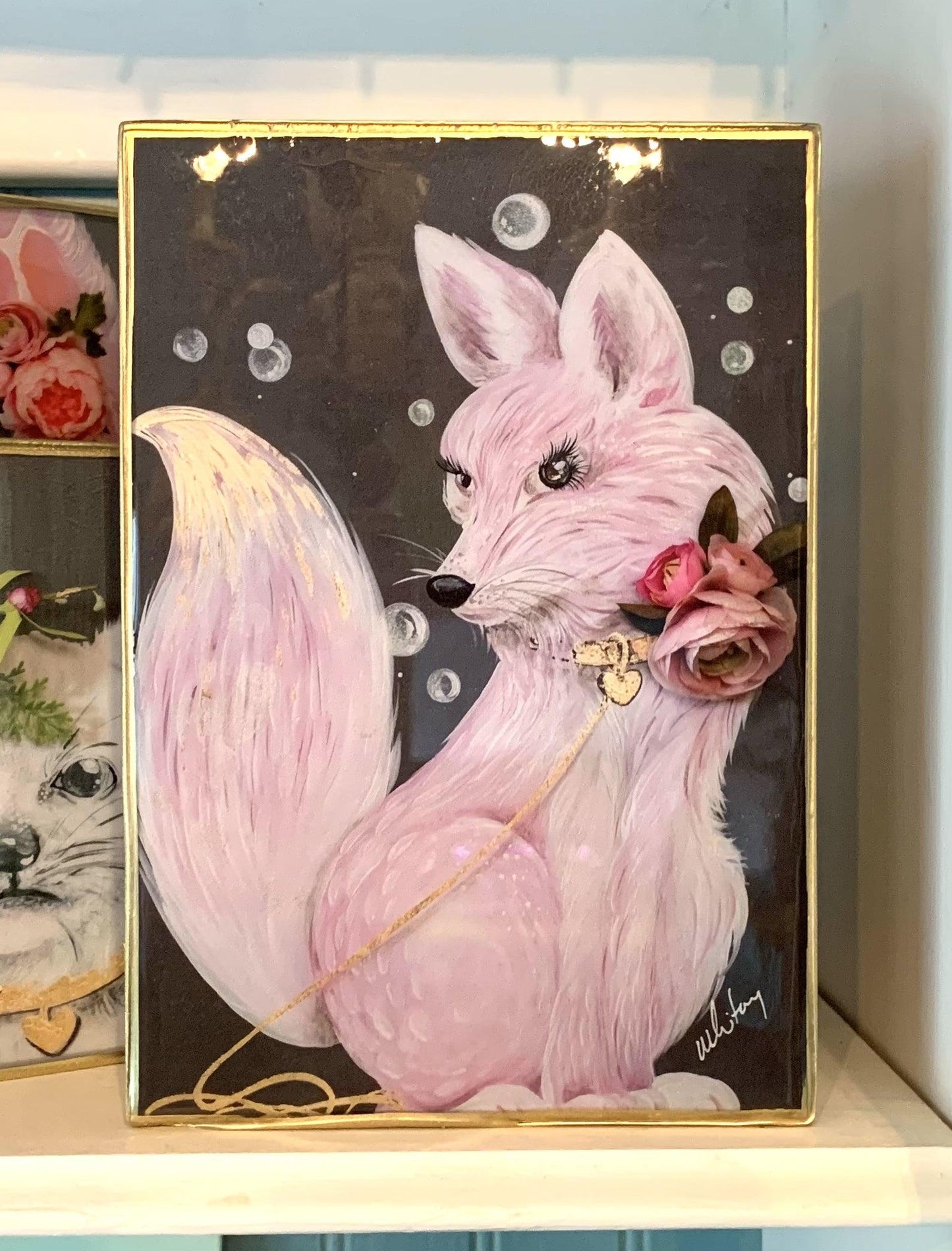 Pink Fox Resin Coated - Whitney Hayden