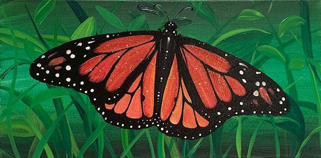 Glitter Monarch Butterfly - Whitney Hayden