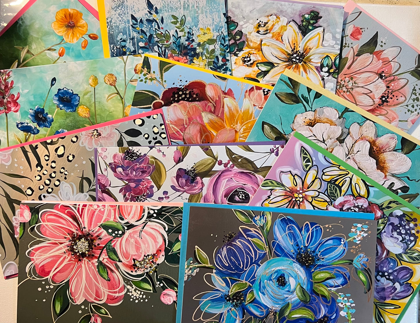Floral Art Note Card Mixed Set - Whitney Hayden