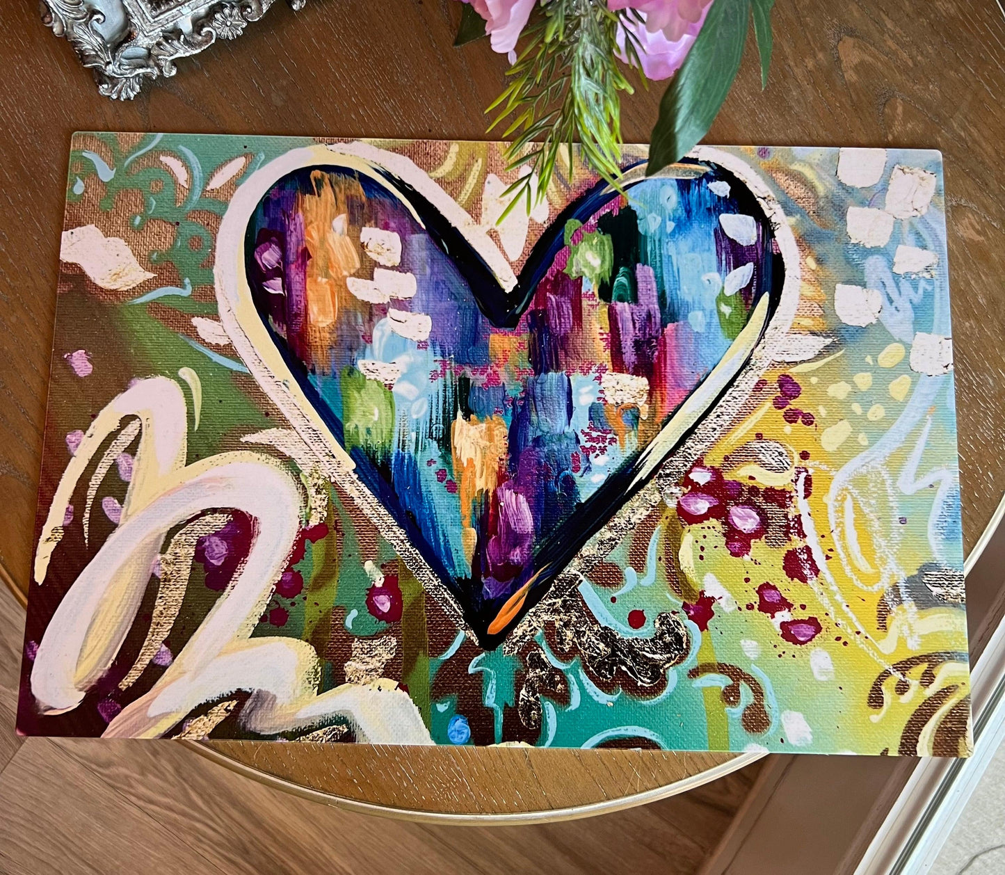 Heart Metal Art Print - Whitney Hayden