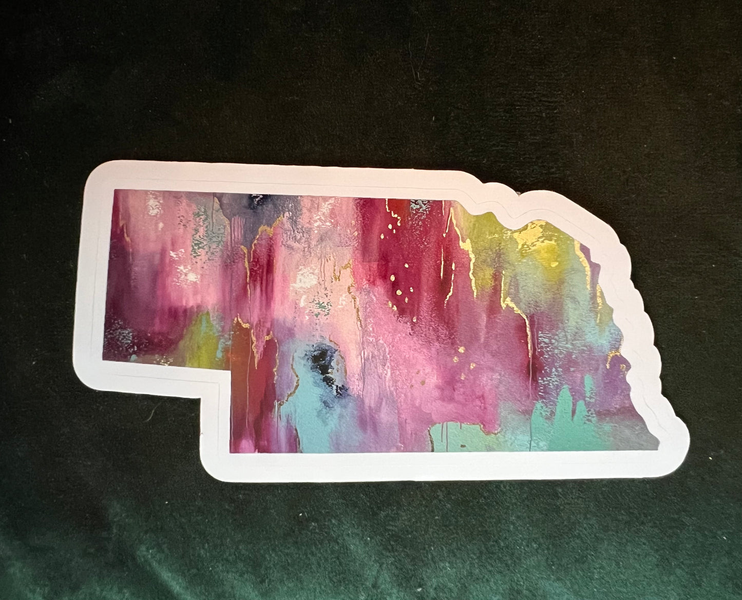 Nebraska Sticker - Whitney Hayden