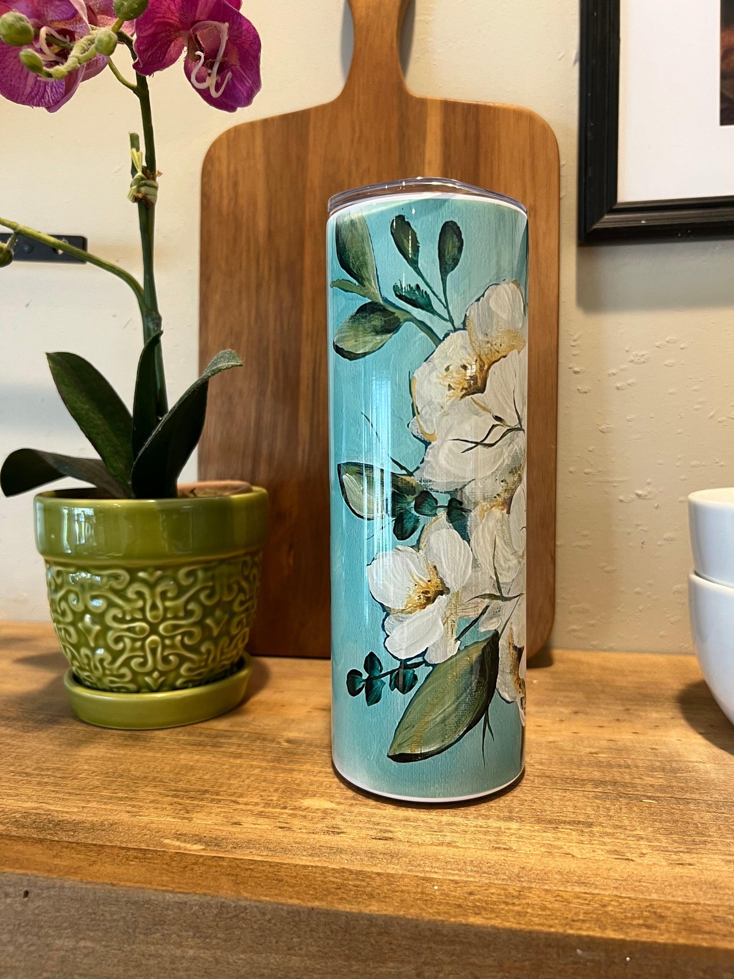 Fragrant Charms Fine Art Print - Skinny Tumbler - Whitney Hayden