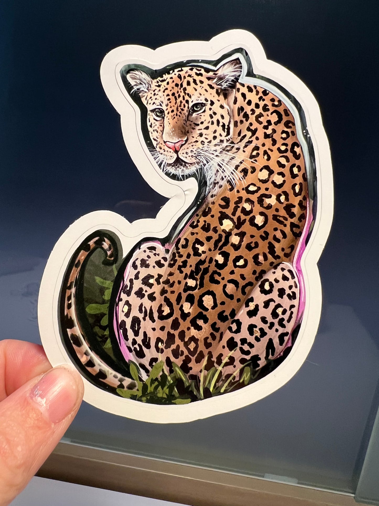 Leopard Sticker