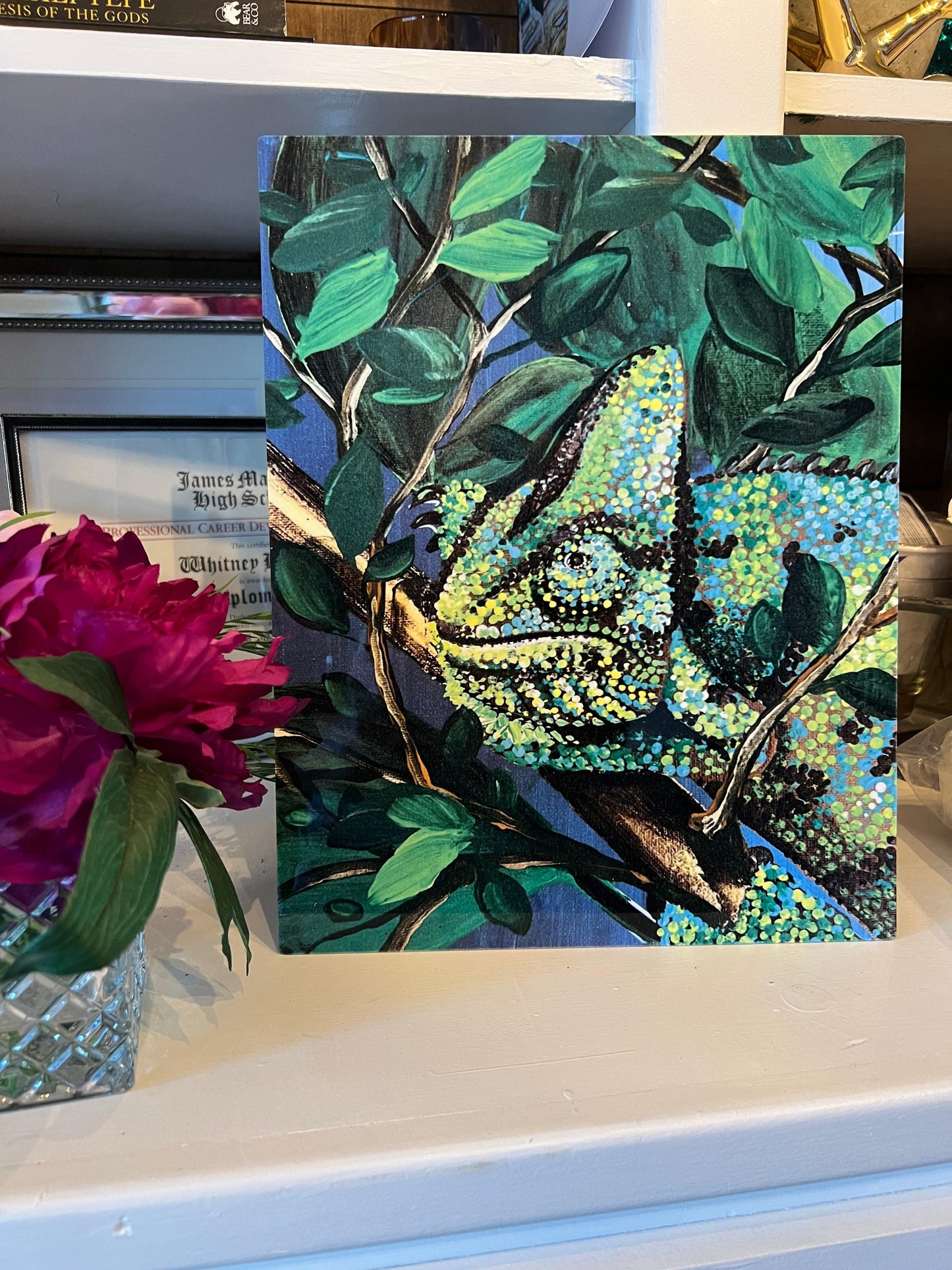Camo Metal Art Print - Whitney Hayden