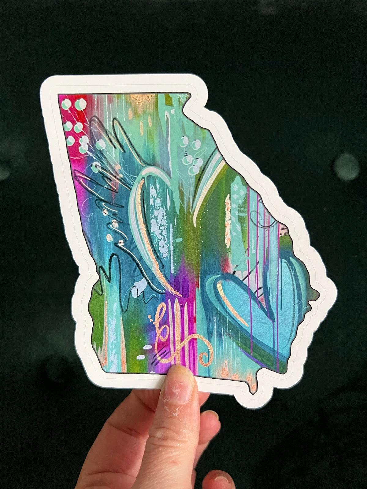 Georgia XOXO Sticker - Whitney Hayden