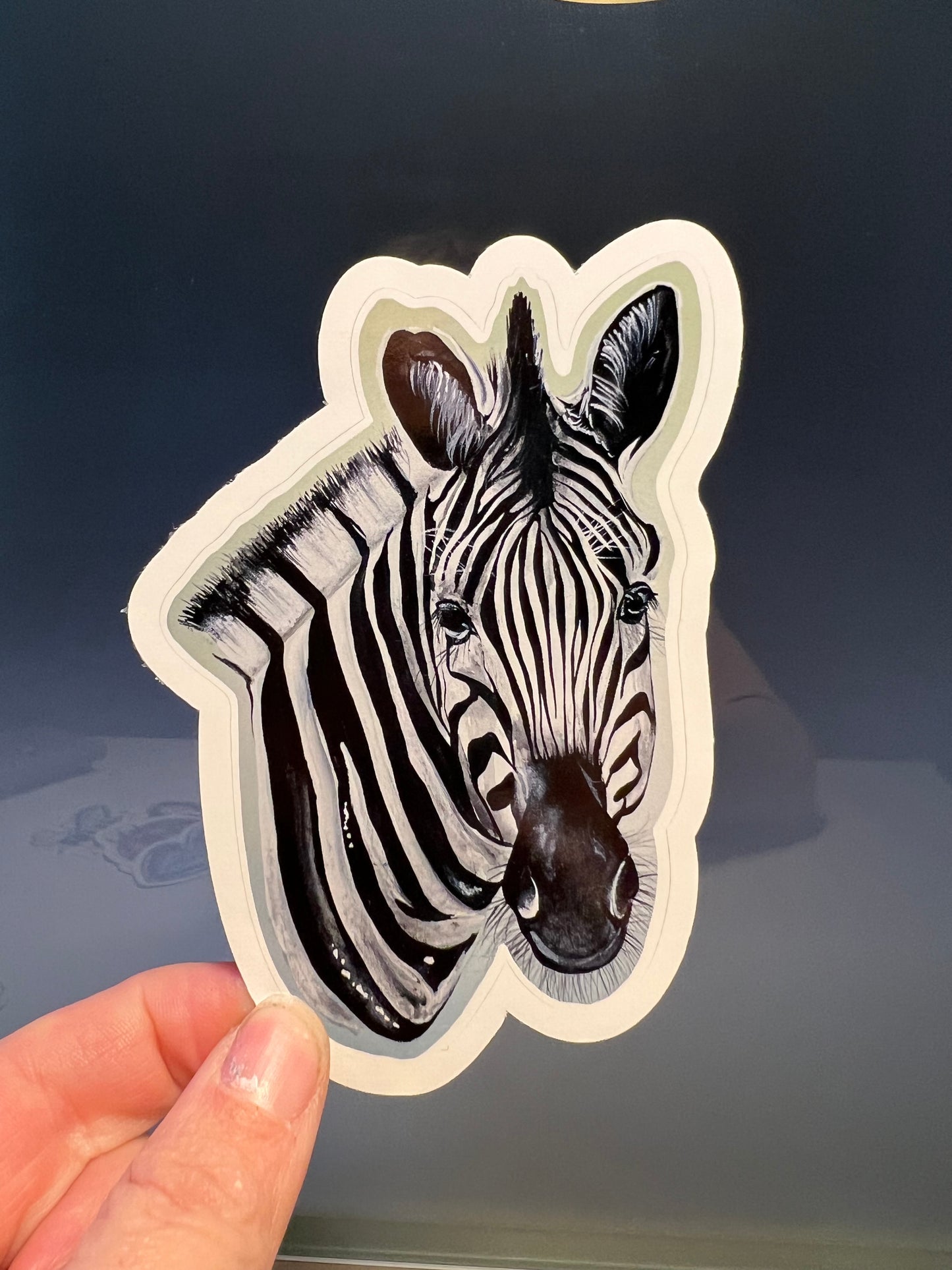 Zebra Sticker