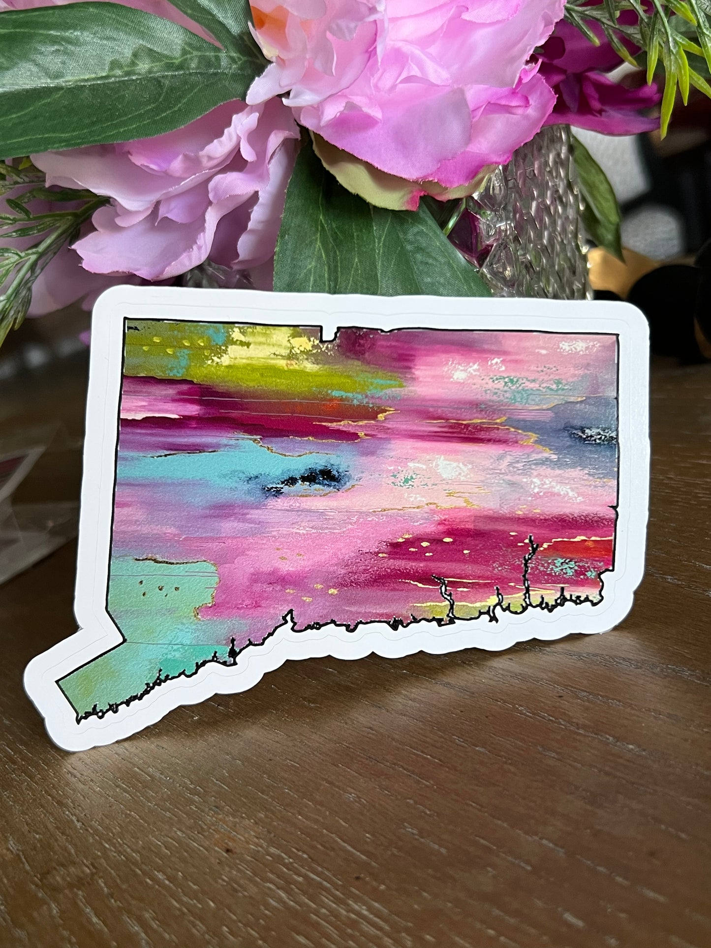 Connecticut Stickers - Whitney Hayden
