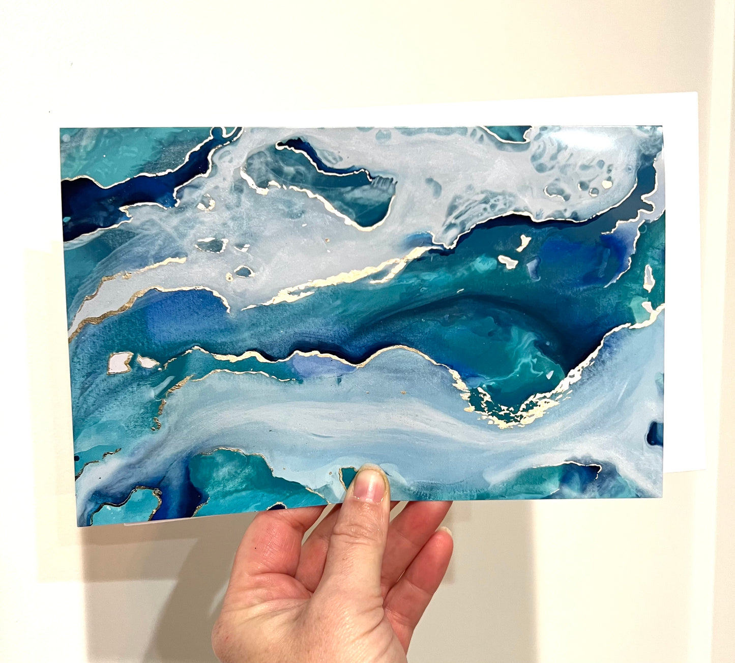 Sea Foam Note Card Set