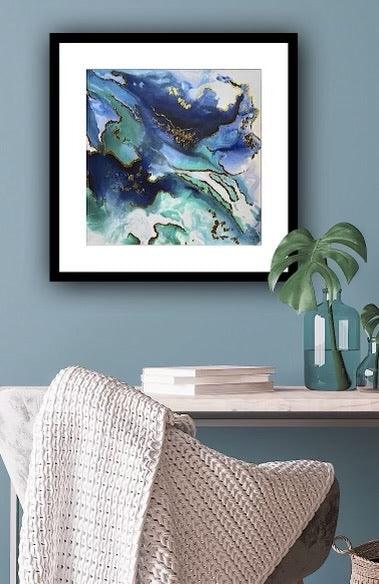 Hand Embellished #2 Watercolor Fine Art Print - Whitney Hayden