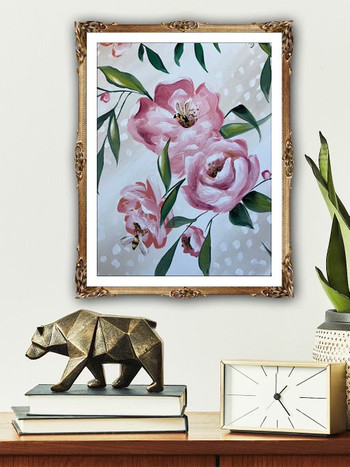 Bee Happy Fine Art Print - Whitney Hayden
