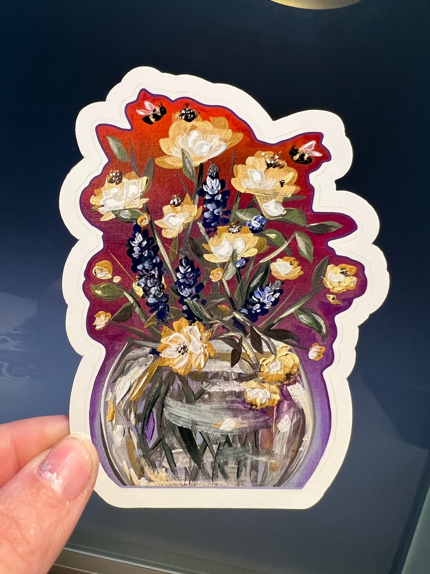 Sunset Nectar Sticker