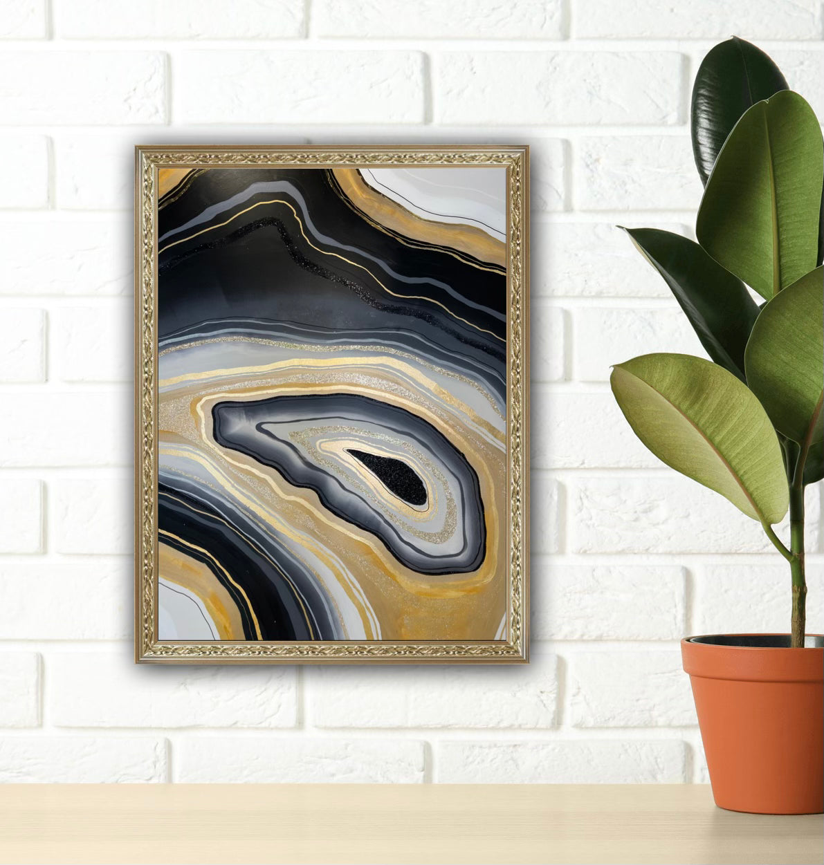 Glitter Agate Fine Art Print - Whitney Hayden