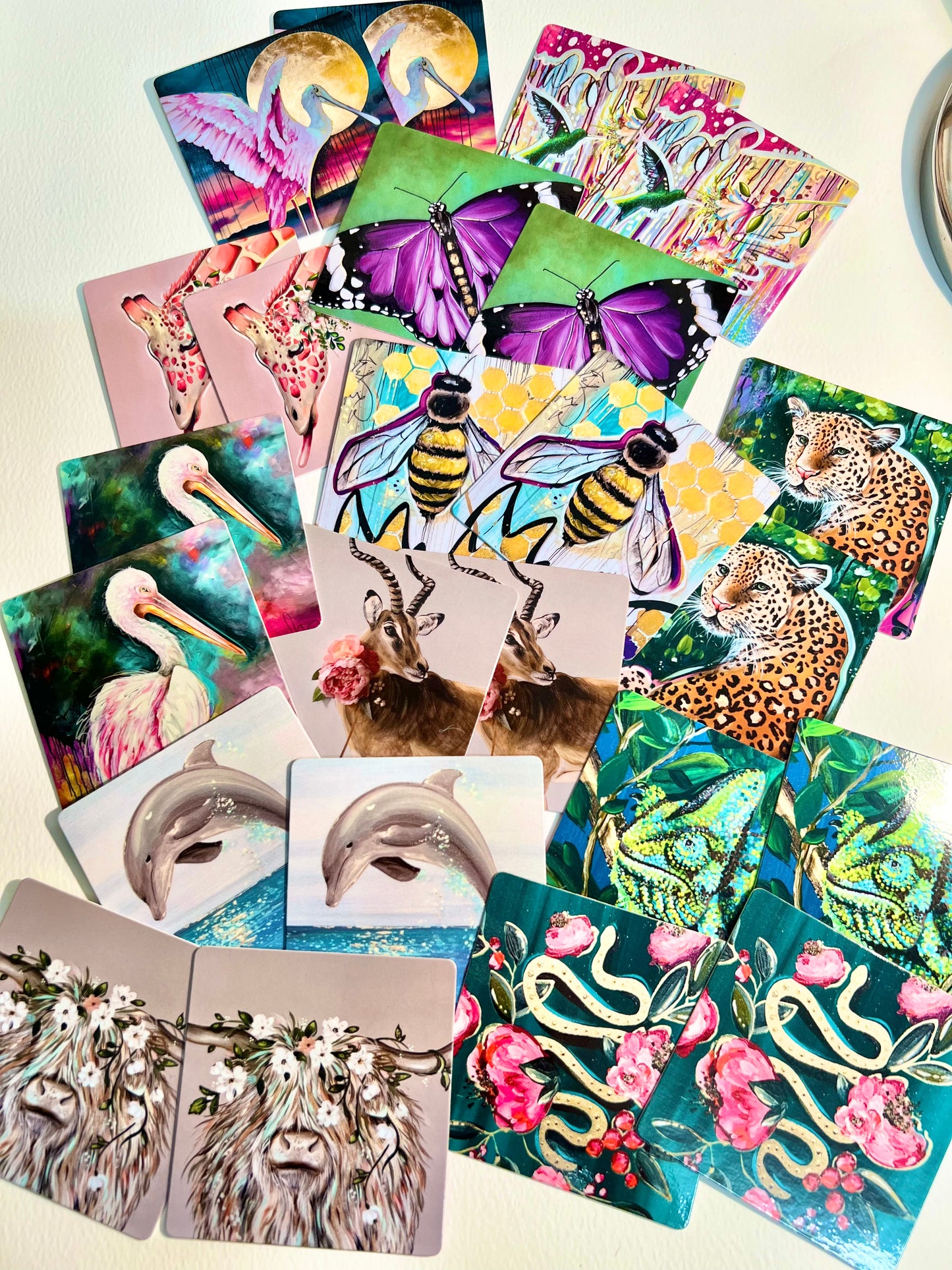 Animal Art Memory Game
