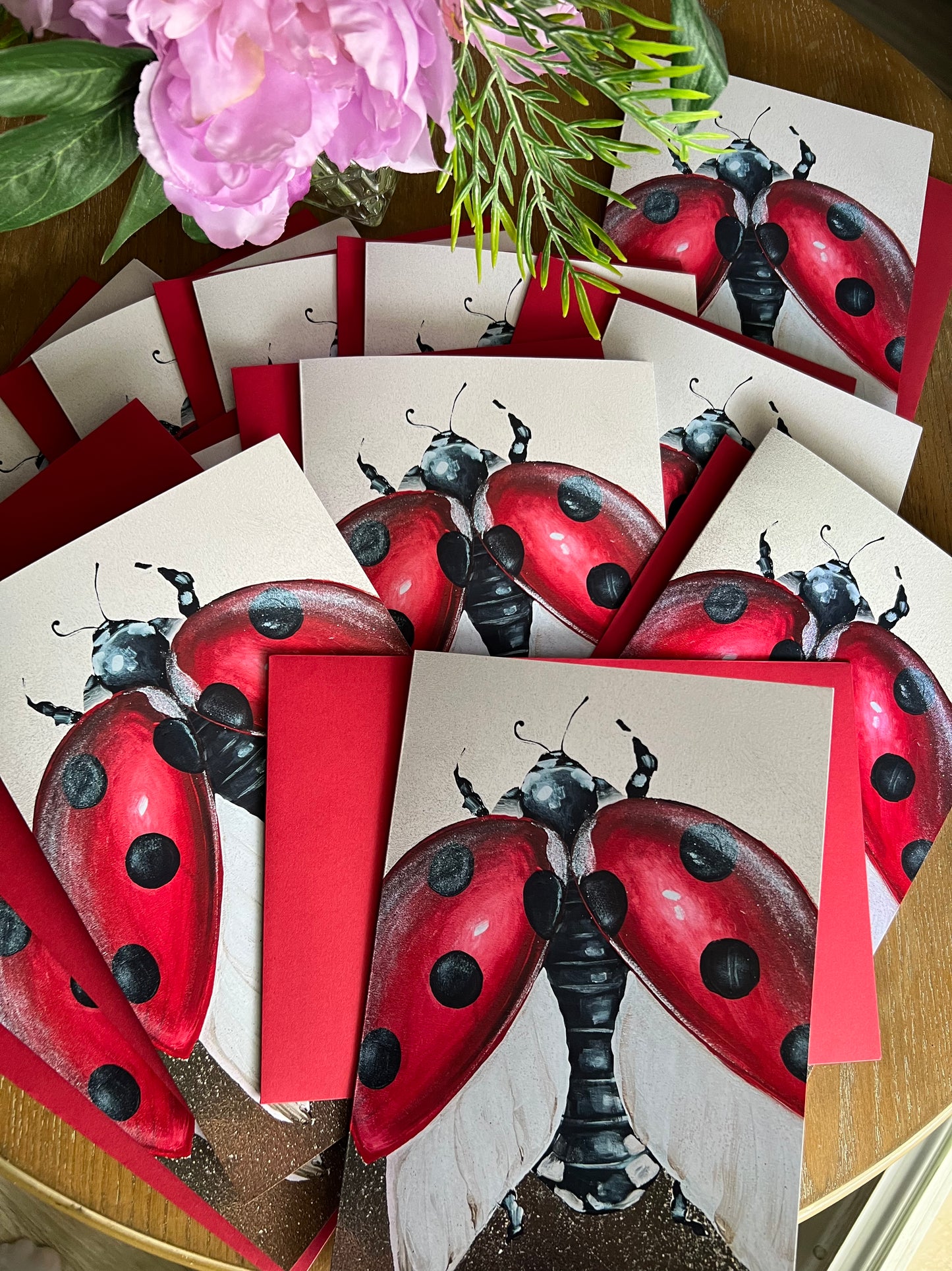 Love Bug Art Note Card Set - Whitney Hayden