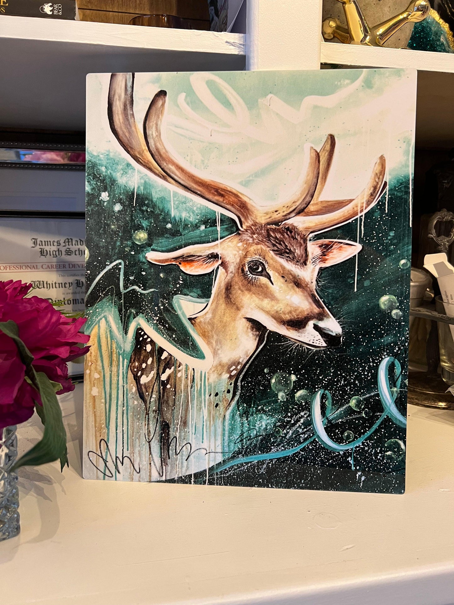 Frolic Metal Art Print - Whitney Hayden