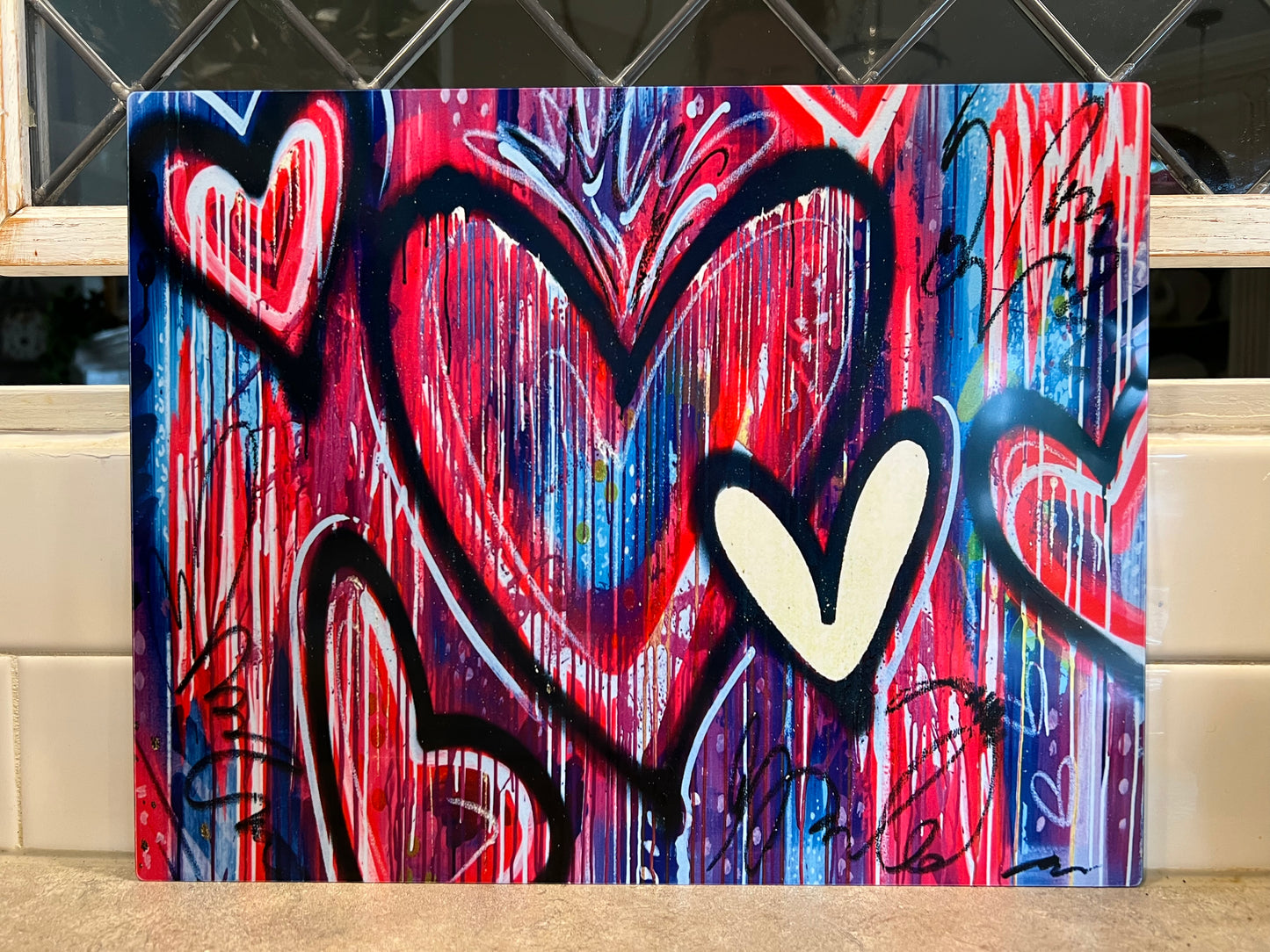 Graffiti Metal Art Print - Whitney Hayden