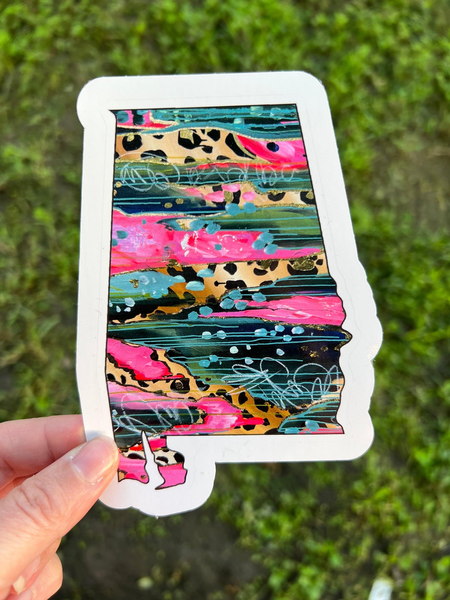 Alabama Drip Sticker - Whitney Hayden