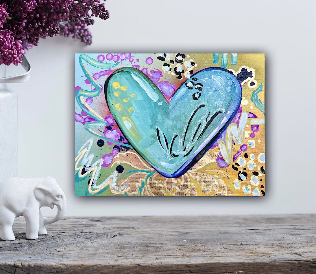 Graffiti Heart Collection #1 Art Print - Whitney Hayden