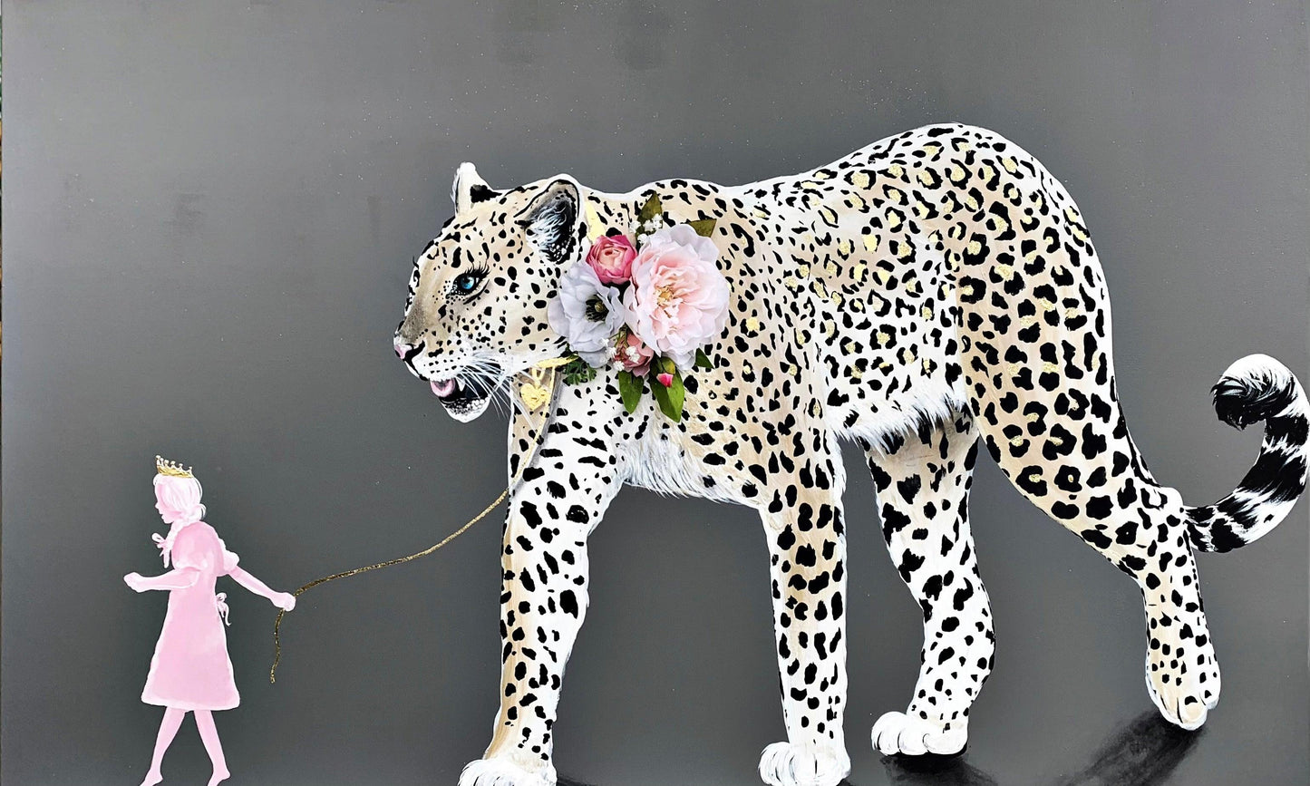 Floral Pet Leopard Print - Whitney Hayden