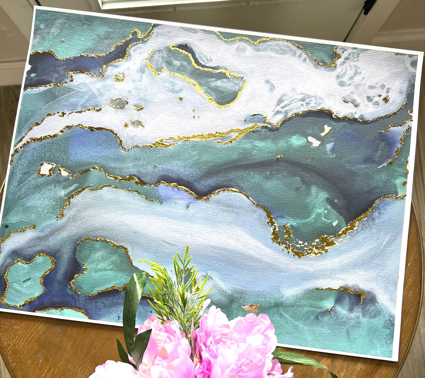 Hand Embellished Watercolor Fine Art Print - Whitney Hayden