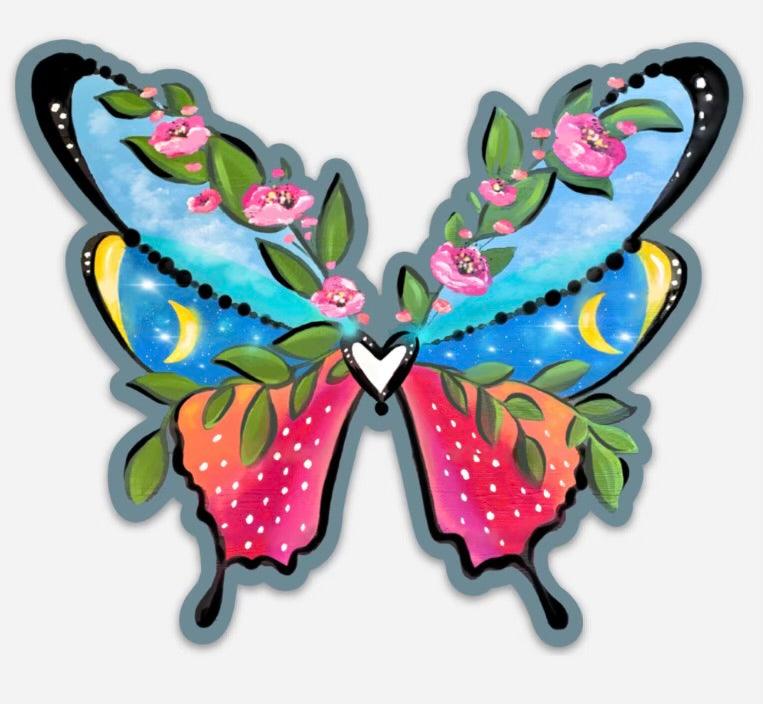 Whimsy Wings Sticker - Whitney Hayden