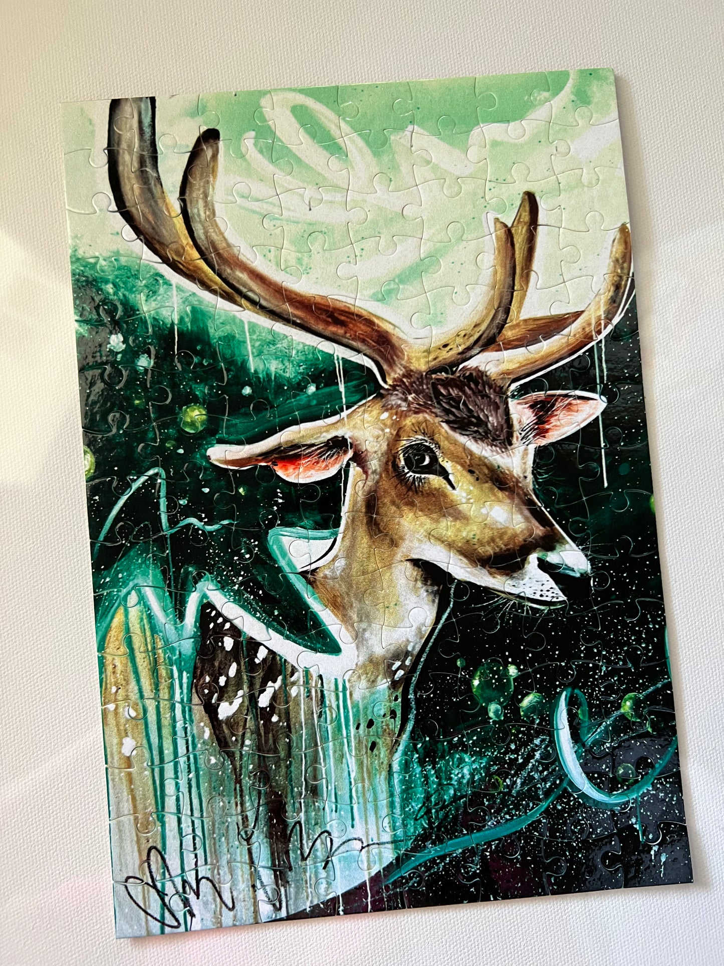 Frolic Deer Puzzle Small - Whitney Hayden