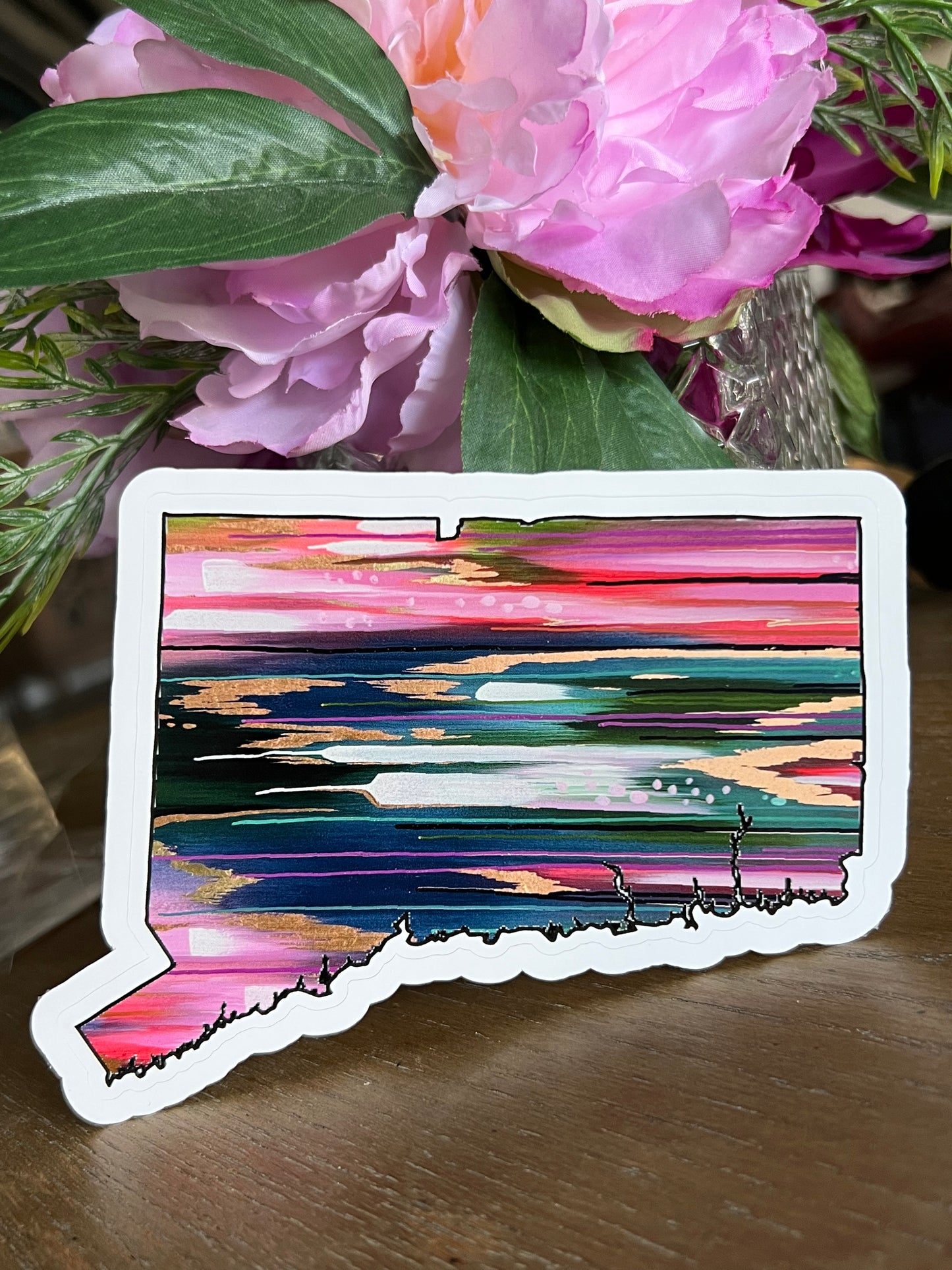 Connecticut Stickers - Whitney Hayden