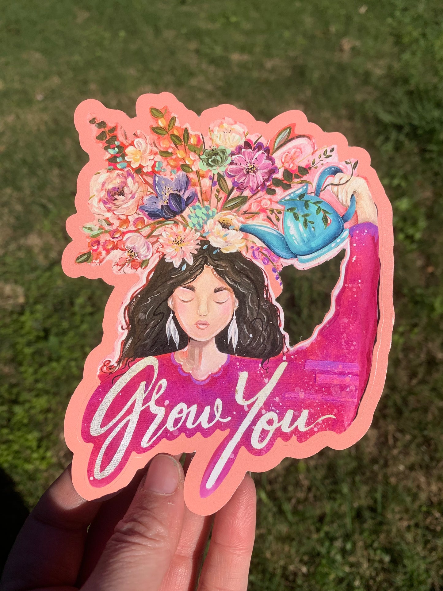 Grow You Sticker
