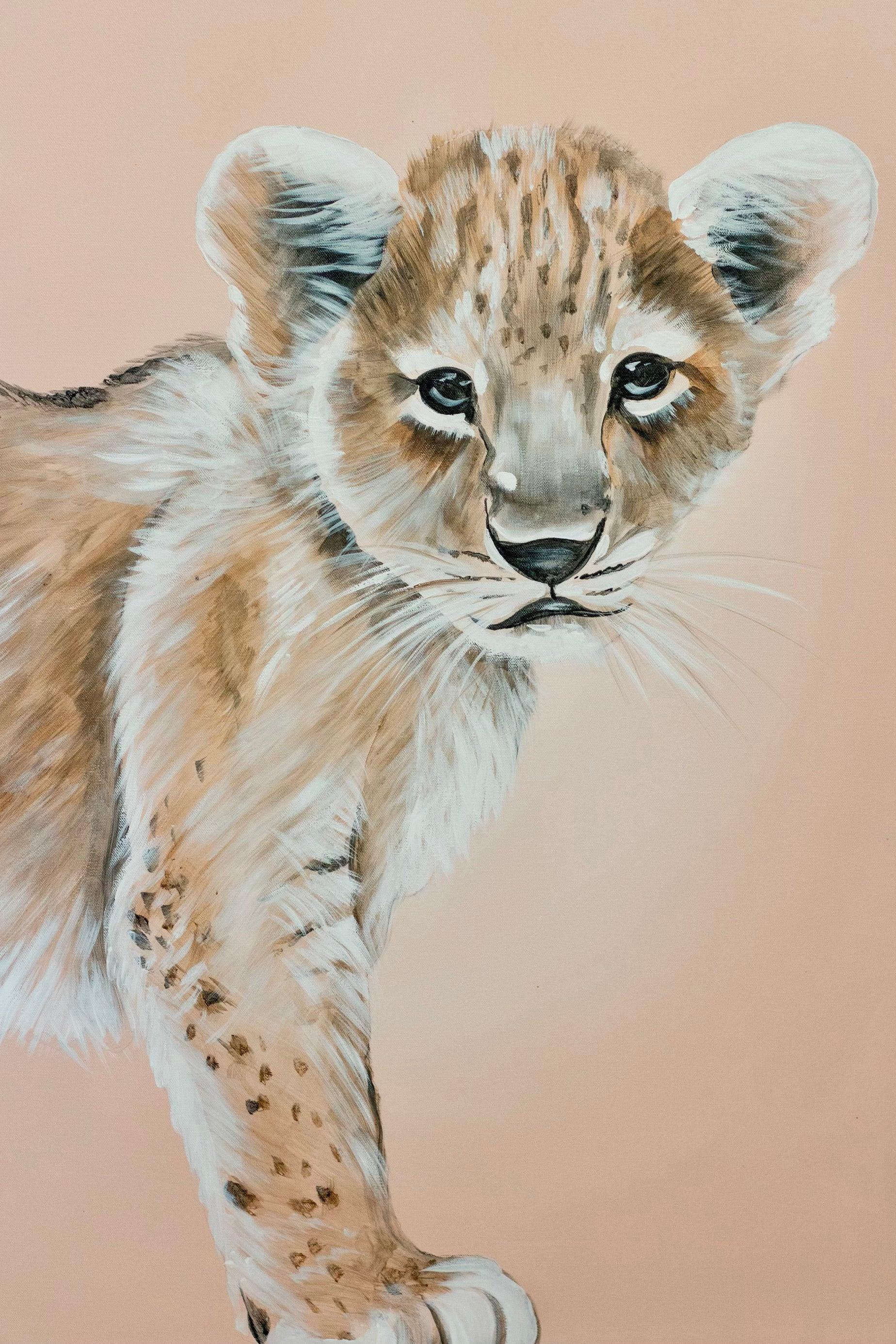 Lion Cub Print - Whitney Hayden