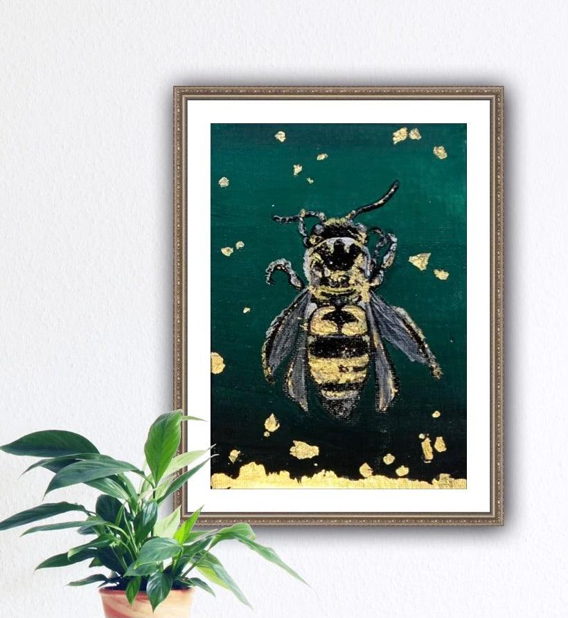 Busy Bee Fine Art Paper Prints - Whitney Hayden