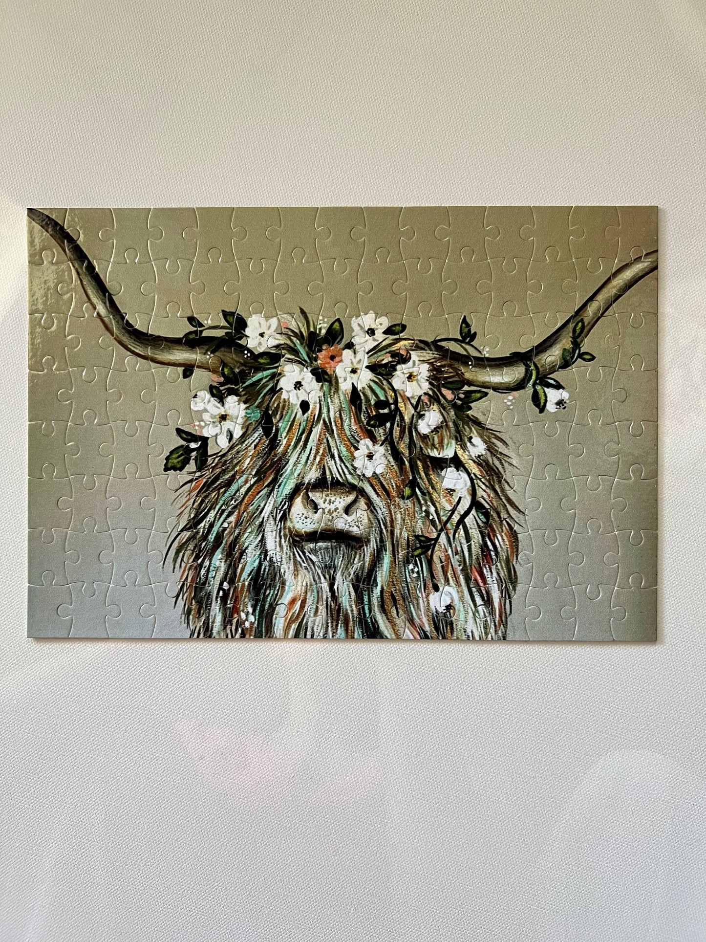 Highland Cow Puzzle Small - Whitney Hayden
