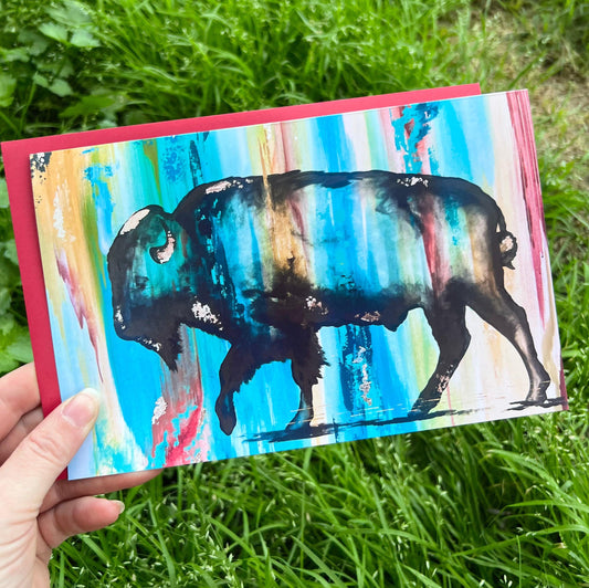 Buffalo Art Note Card Set - Whitney Hayden