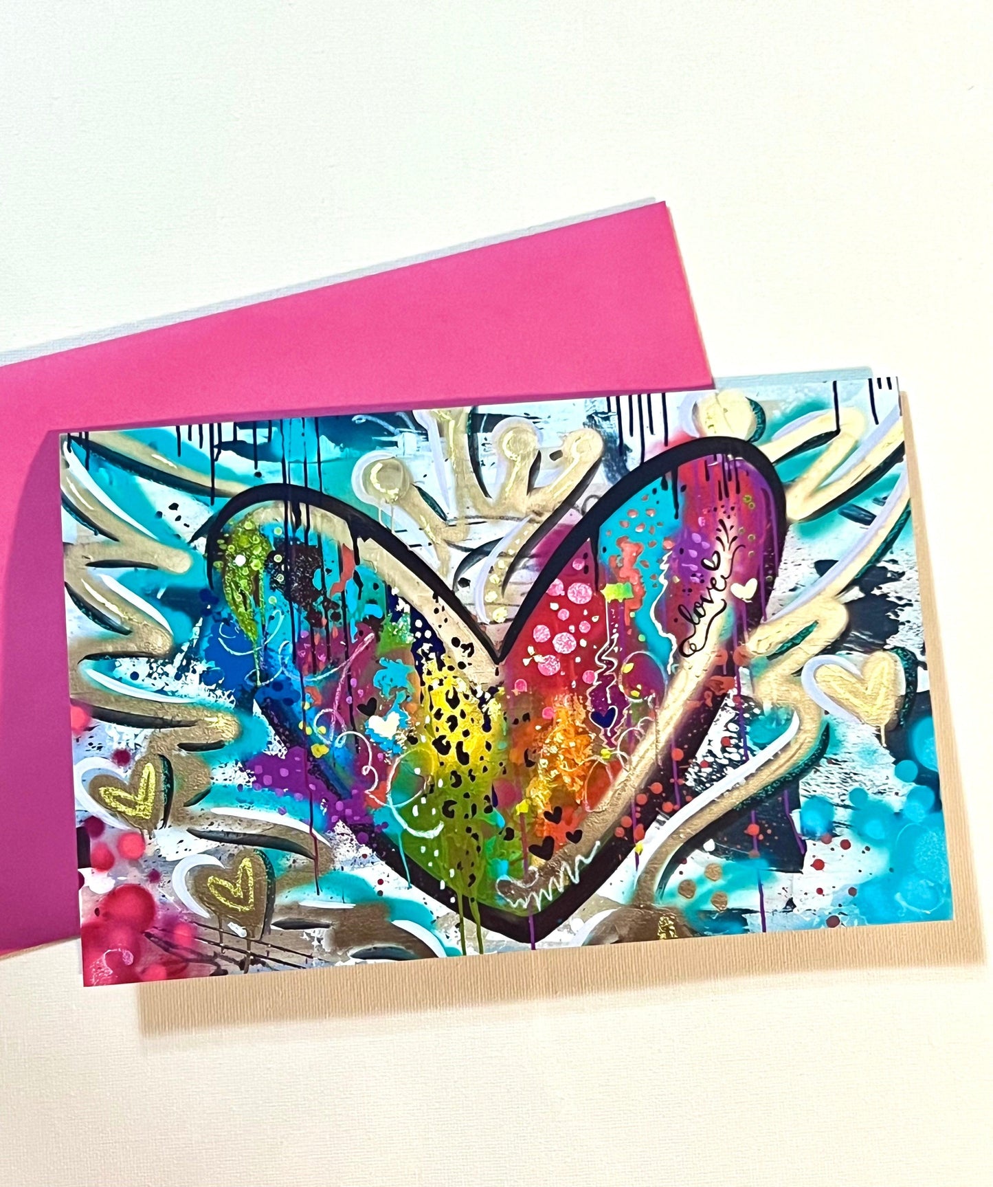 Beneath the Surface Abstract Art Note Card Set - Whitney Hayden