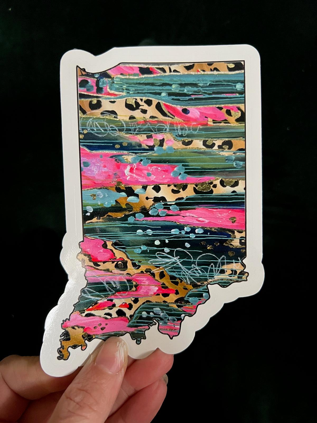 Indiana Fuss Sticker - Whitney Hayden