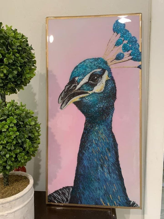Peacock Resin Coated - Whitney Hayden