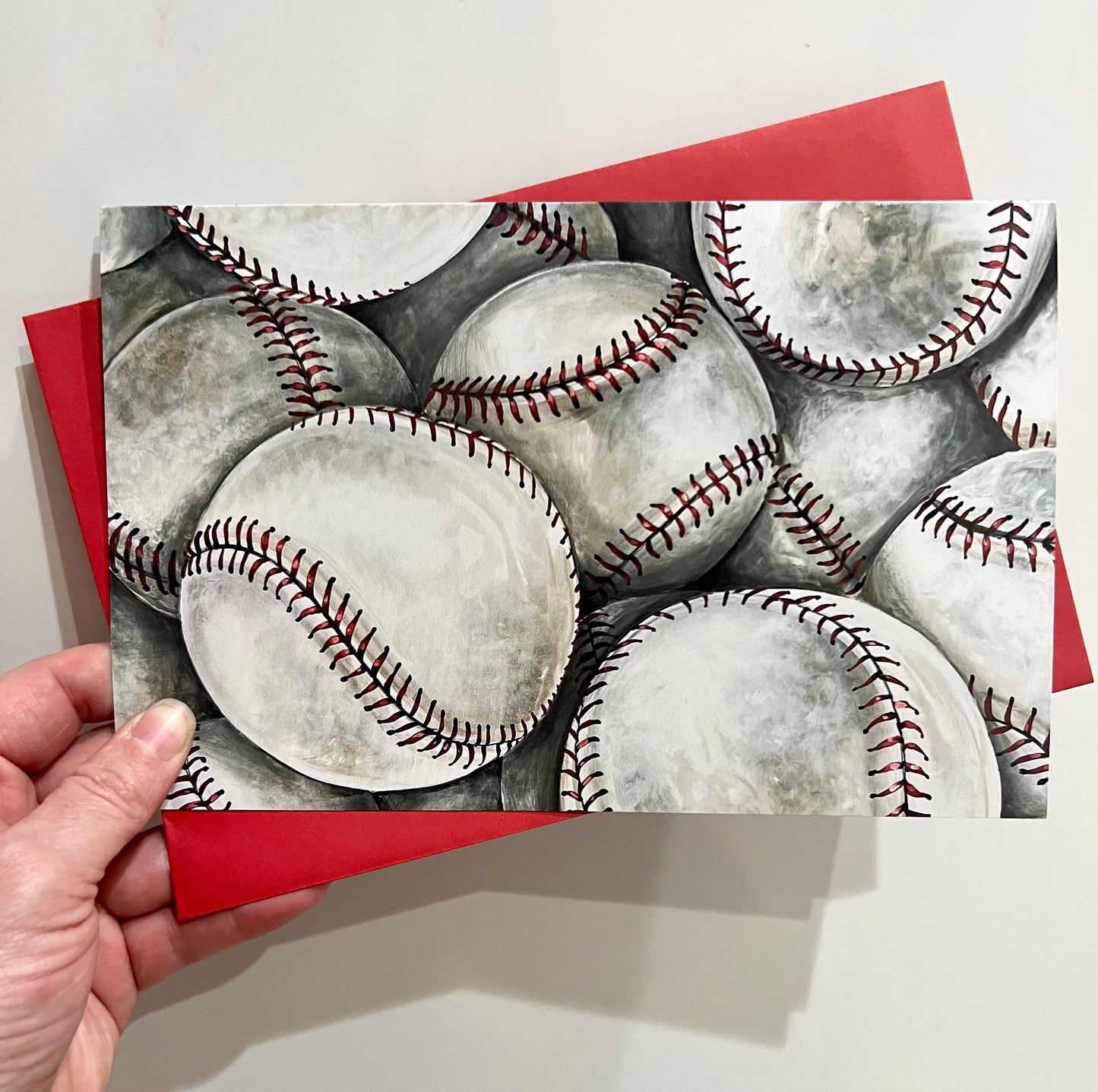 Baseball Art Note Card Set - Whitney Hayden