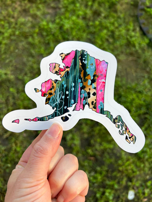 Alaska Drip Sticker - Whitney Hayden