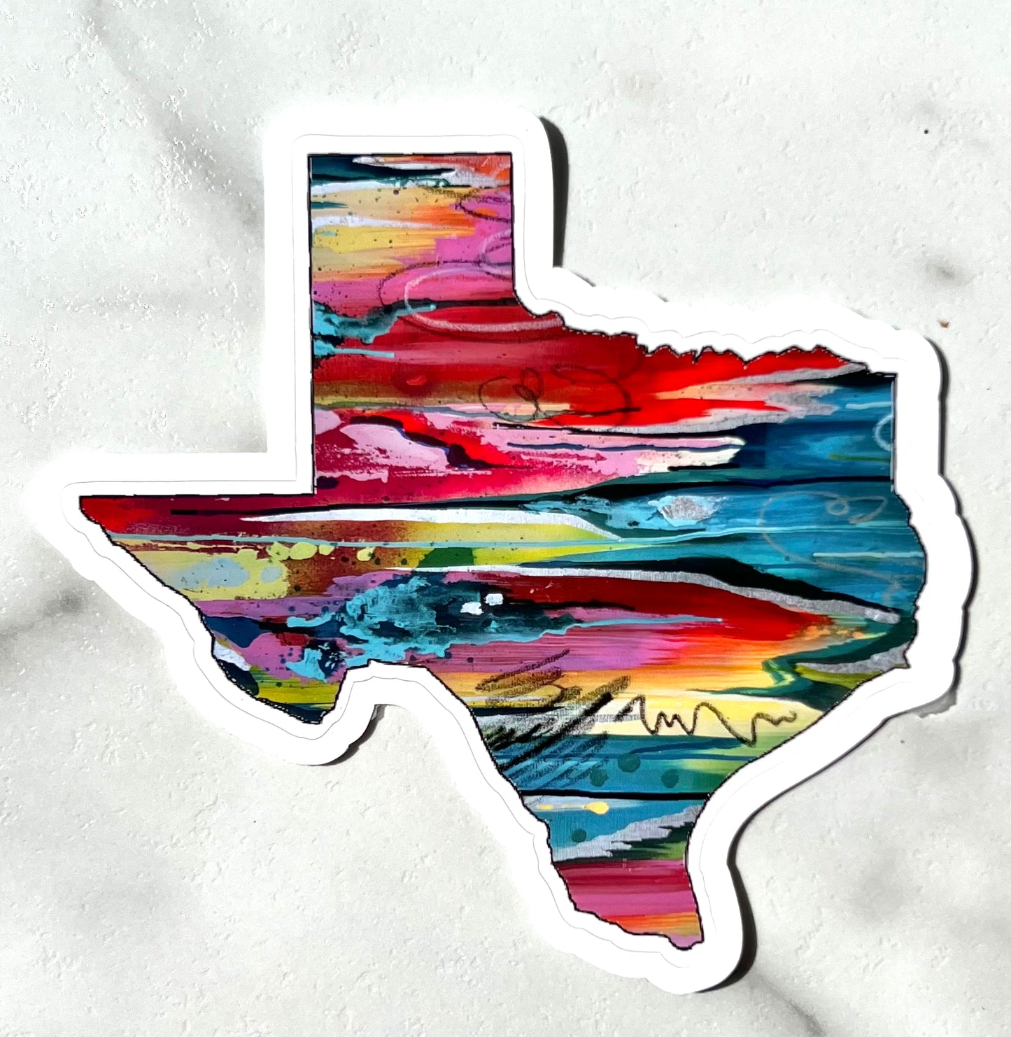 Texas Drip Sticker - Whitney Hayden