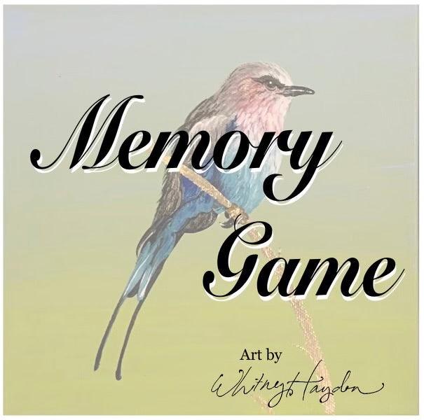 Memory Game - Whitney Hayden