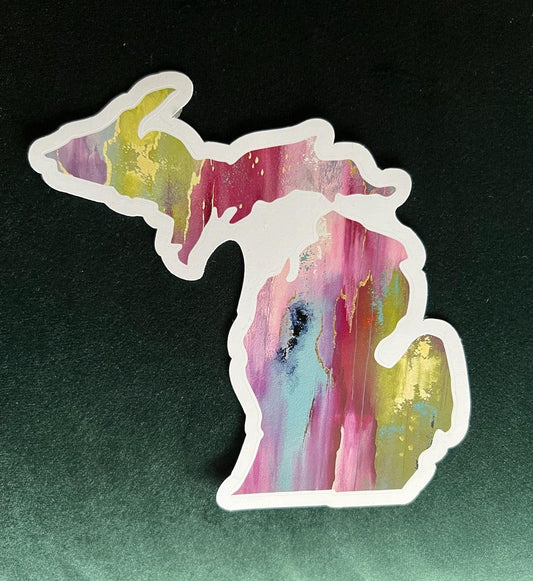 Michigan Sticker - Whitney Hayden