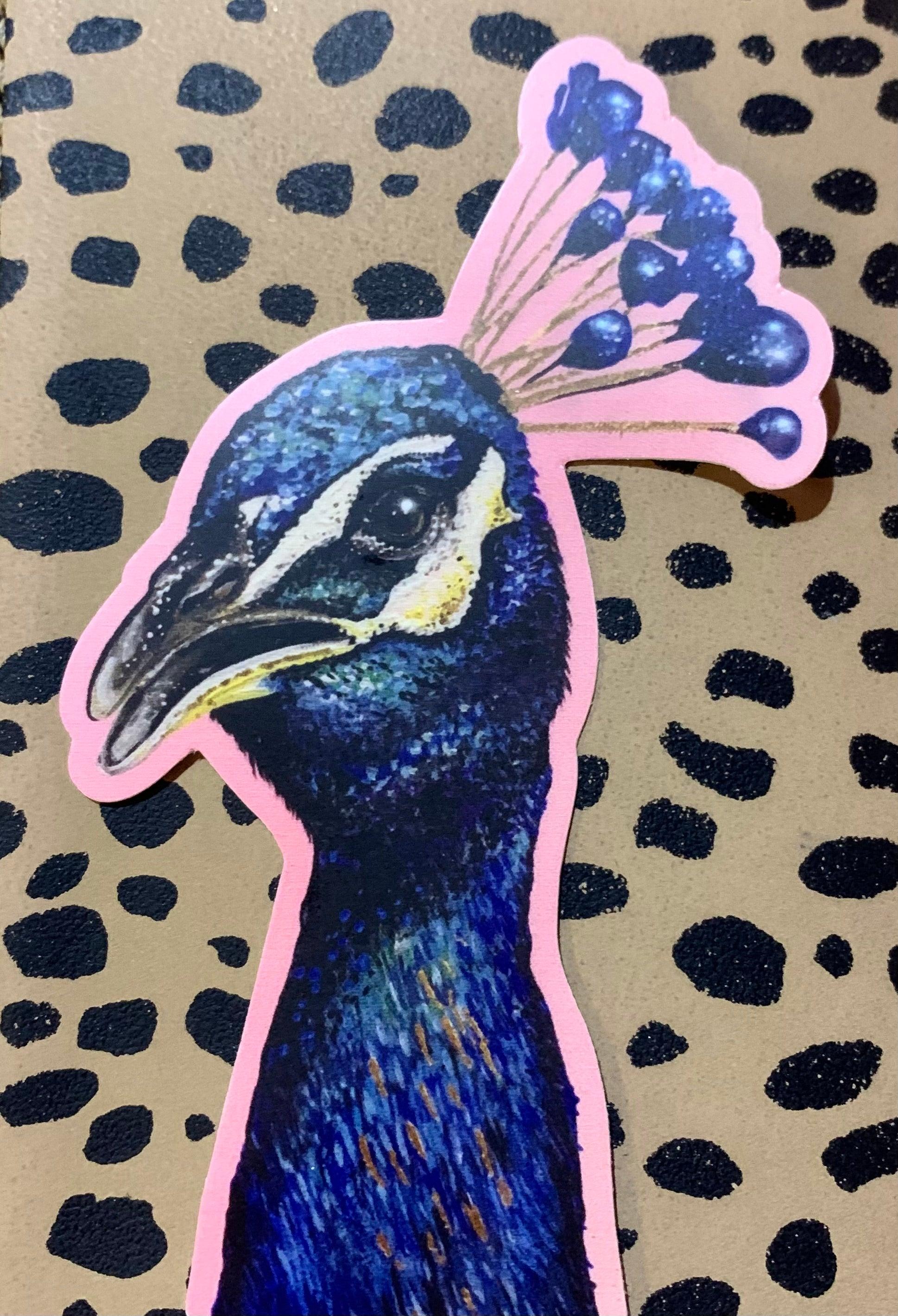 Peacock Sticker - Whitney Hayden