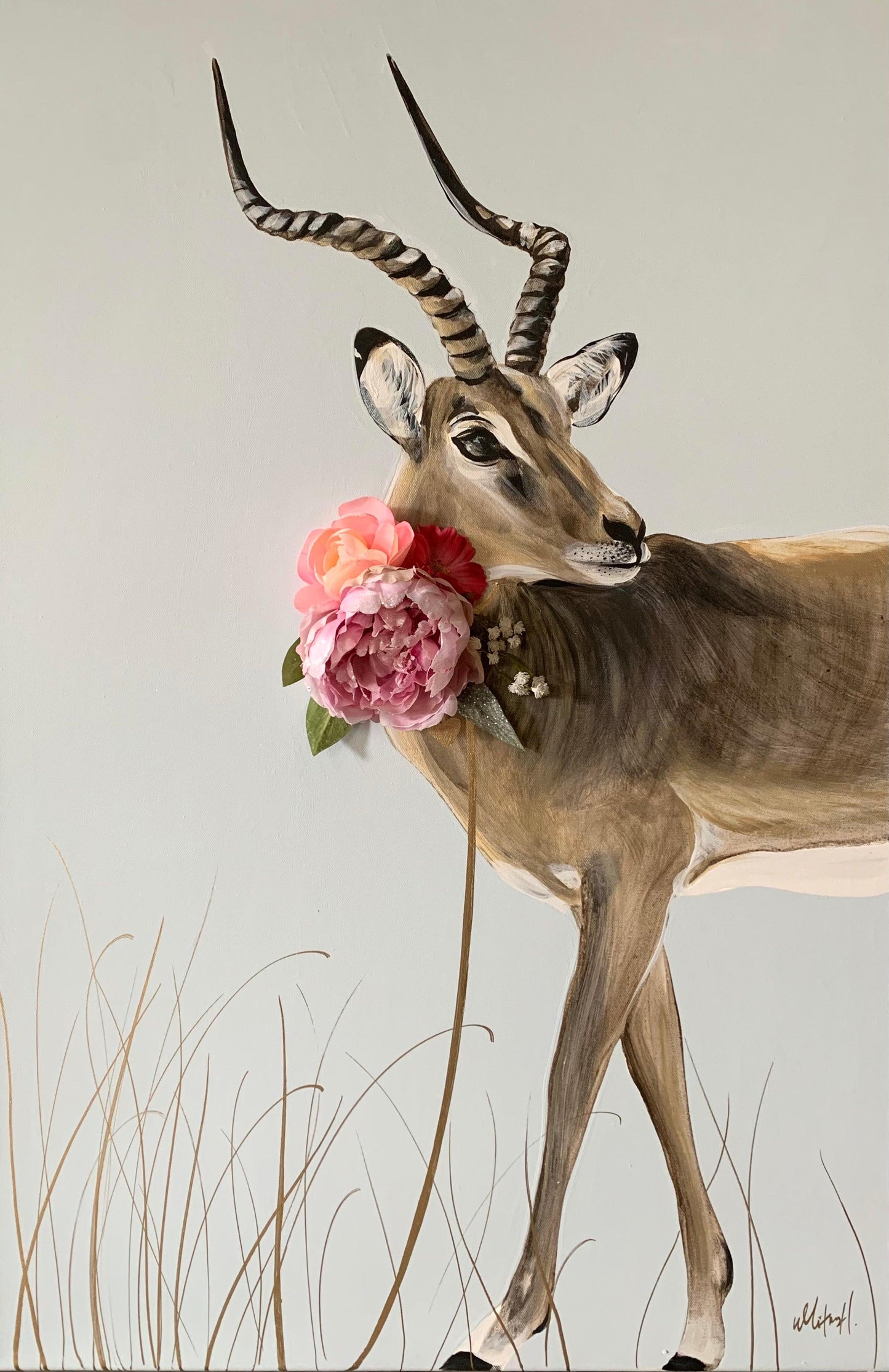 Floral Pet Impala Original - Whitney Hayden